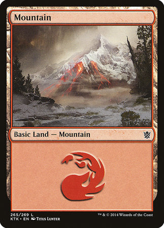 Mountain (265) [Khans of Tarkir] | Rook's Games and More