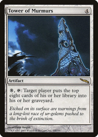 Tower of Murmurs [Mirrodin] | Rook's Games and More