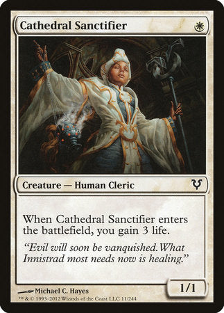 Cathedral Sanctifier [Avacyn Restored] | Rook's Games and More