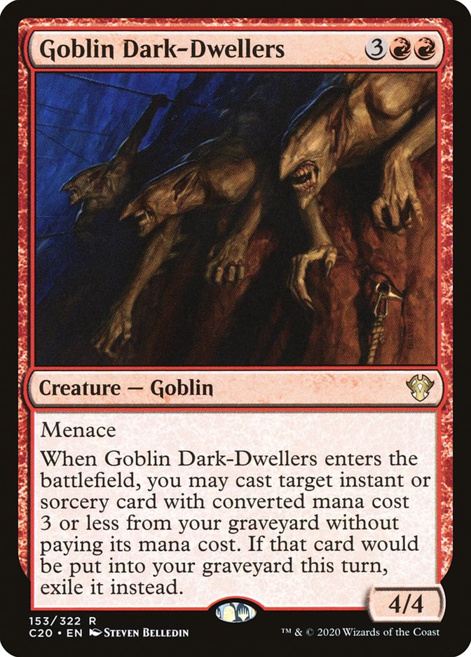 Goblin Dark-Dwellers [Commander 2020] | Rook's Games and More