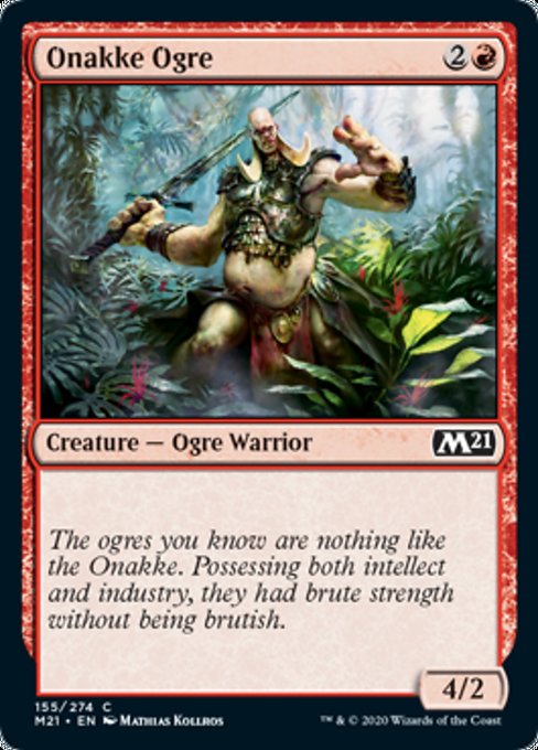 Onakke Ogre [Core Set 2021] | Rook's Games and More