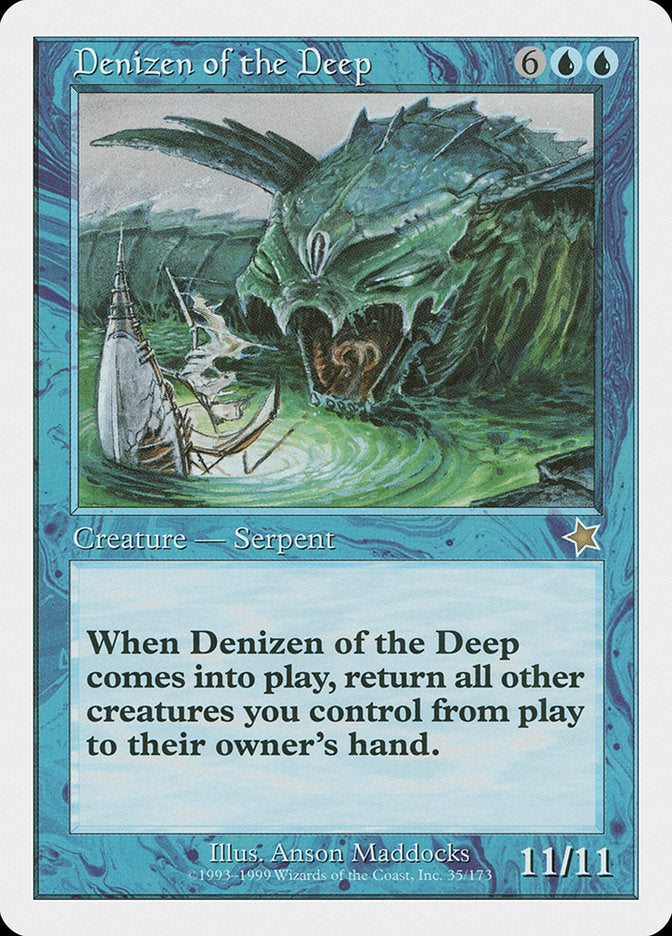 Denizen of the Deep [Starter 1999] | Rook's Games and More
