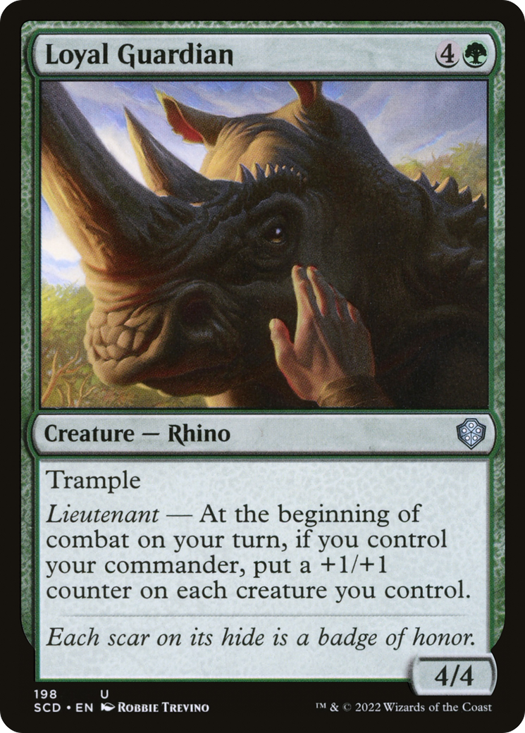 Loyal Guardian [Starter Commander Decks] | Rook's Games and More