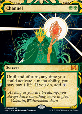 Channel (Etched Foil) [Strixhaven Mystical Archive] | Rook's Games and More