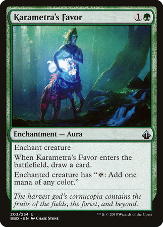 Karametra's Favor [Battlebond] | Rook's Games and More
