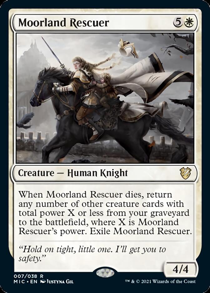 Moorland Rescuer [Innistrad: Midnight Hunt Commander] | Rook's Games and More