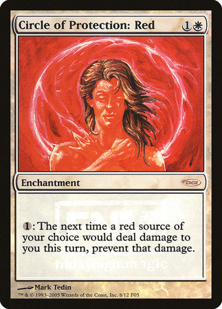 Circle of Protection: Red [Friday Night Magic 2005] | Rook's Games and More