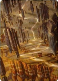 Brightclimb Pathway Art Card [Zendikar Rising Art Series] | Rook's Games and More