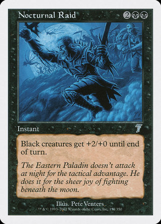 Nocturnal Raid [Seventh Edition] | Rook's Games and More