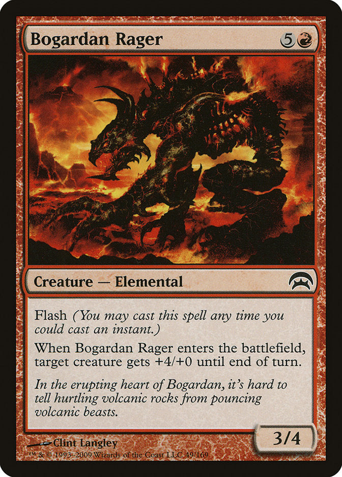 Bogardan Rager [Planechase] | Rook's Games and More