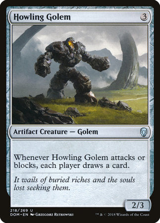 Howling Golem [Dominaria] | Rook's Games and More