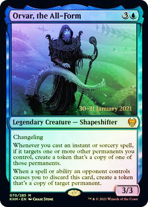 Orvar, the All-Form  [Kaldheim Prerelease Promos] | Rook's Games and More
