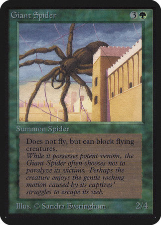 Giant Spider [Limited Edition Alpha] | Rook's Games and More