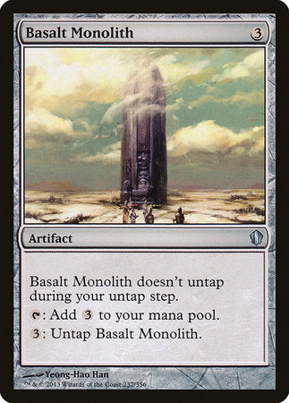 Basalt Monolith [Commander 2013] | Rook's Games and More