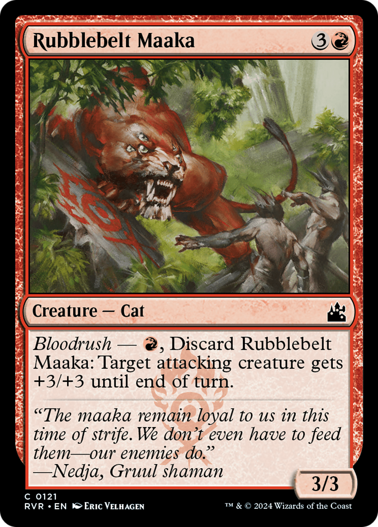 Rubblebelt Maaka [Ravnica Remastered] | Rook's Games and More