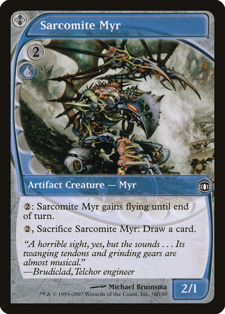 Sarcomite Myr [Future Sight] | Rook's Games and More