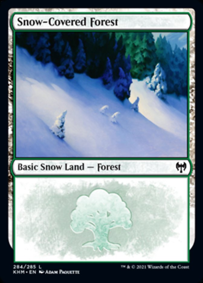 Snow-Covered Forest (284) [Kaldheim] | Rook's Games and More