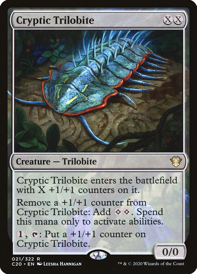 Cryptic Trilobite [Commander 2020] | Rook's Games and More