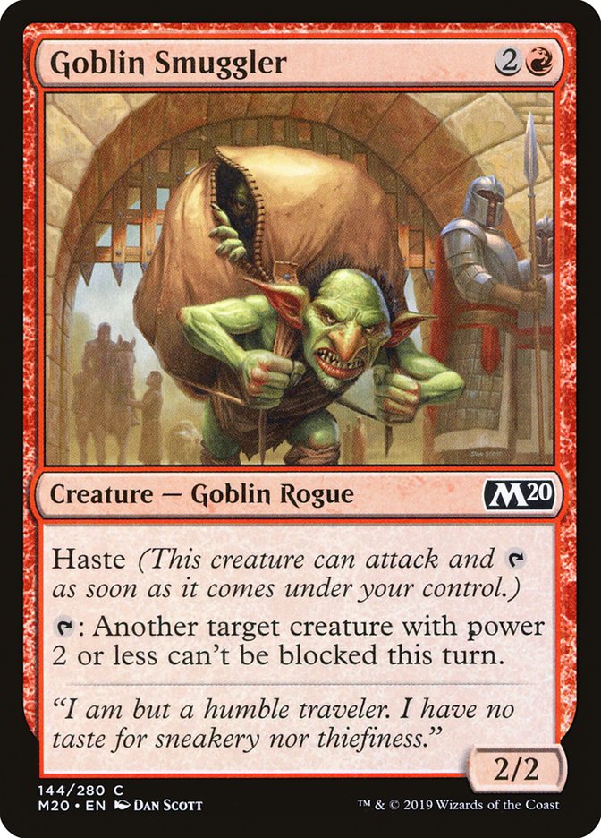 Goblin Smuggler [Core Set 2020] | Rook's Games and More