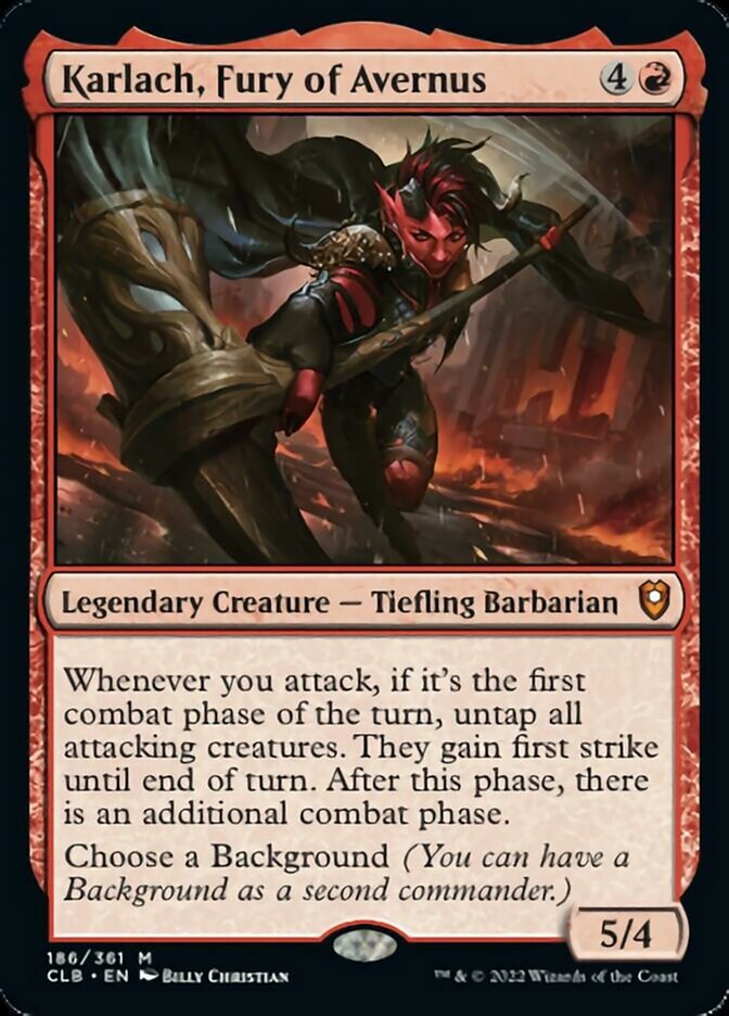 Karlach, Fury of Avernus [Commander Legends: Battle for Baldur's Gate] | Rook's Games and More