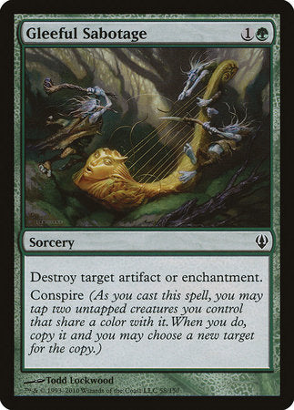 Gleeful Sabotage [Archenemy] | Rook's Games and More
