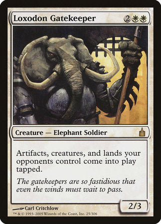Loxodon Gatekeeper [Ravnica: City of Guilds] | Rook's Games and More