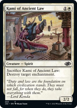 Kami of Ancient Law [Jumpstart 2022] | Rook's Games and More