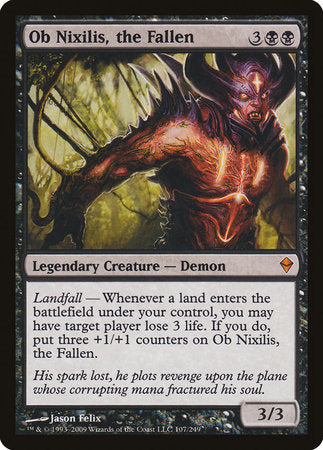 Ob Nixilis, the Fallen [Zendikar] | Rook's Games and More