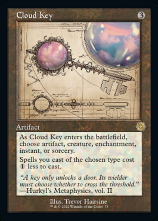 Cloud Key (Retro Schematic) [The Brothers' War Retro Artifacts] | Rook's Games and More