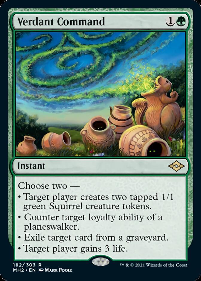 Verdant Command [Modern Horizons 2] | Rook's Games and More