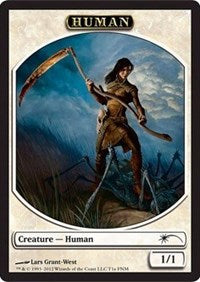 Human // Wolf Token [FNM Promos] | Rook's Games and More