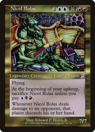 Nicol Bolas [Time Spiral Timeshifted] | Rook's Games and More