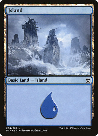 Island (254) [Dragons of Tarkir] | Rook's Games and More