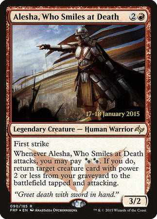 Alesha, Who Smiles at Death [Fate Reforged Promos] | Rook's Games and More