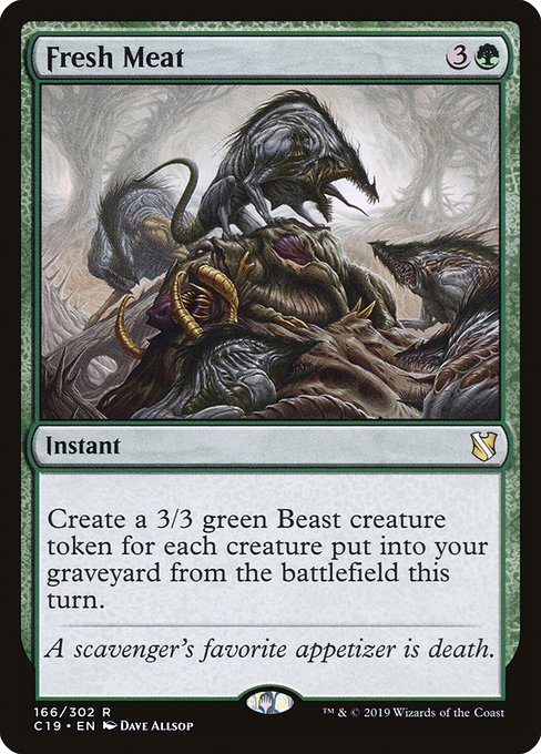 Fresh Meat [Commander 2019] | Rook's Games and More