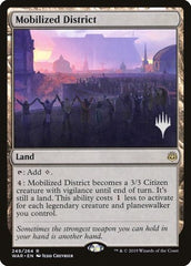 Mobilized District [War of the Spark Promos]