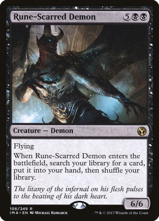 Rune-Scarred Demon [Iconic Masters] | Rook's Games and More