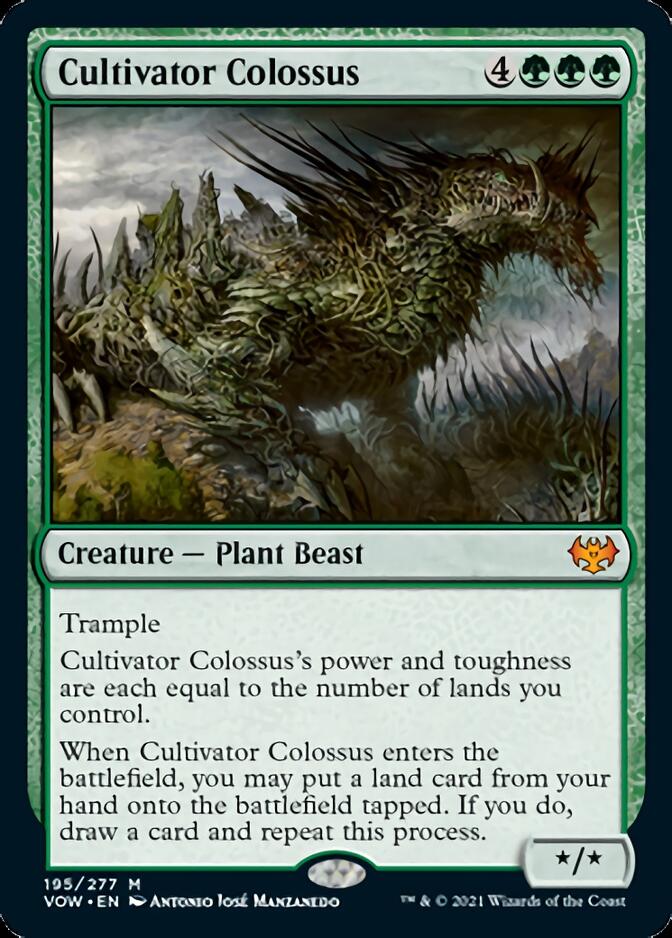 Cultivator Colossus [Innistrad: Crimson Vow] | Rook's Games and More