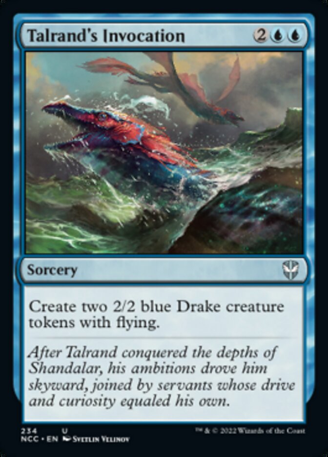 Talrand's Invocation [Streets of New Capenna Commander] | Rook's Games and More