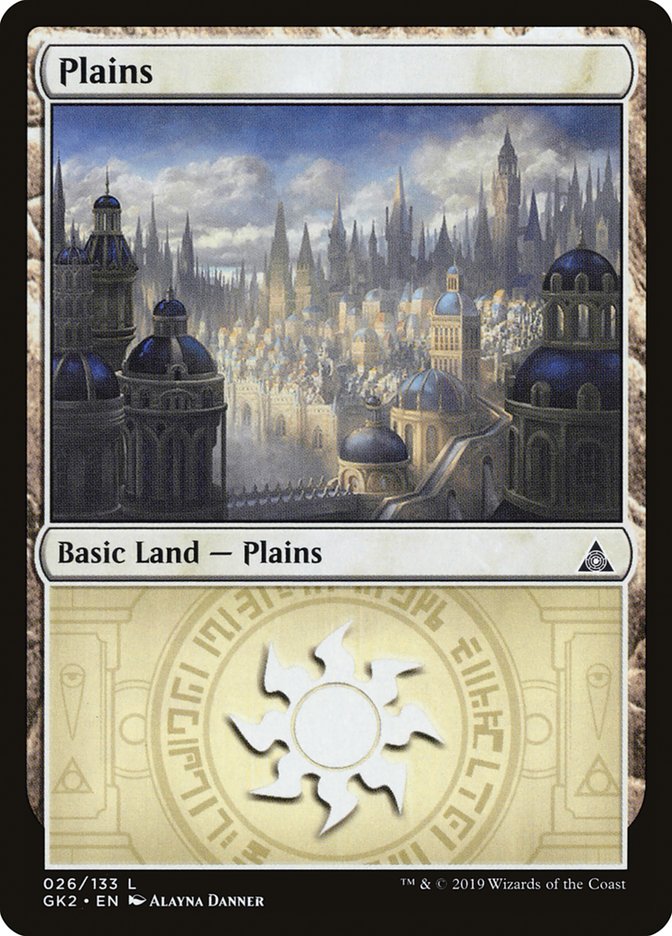 Plains (26) [Ravnica Allegiance Guild Kit] | Rook's Games and More