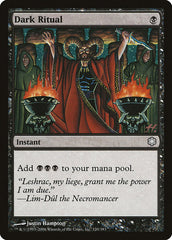 Dark Ritual [Coldsnap Theme Decks]