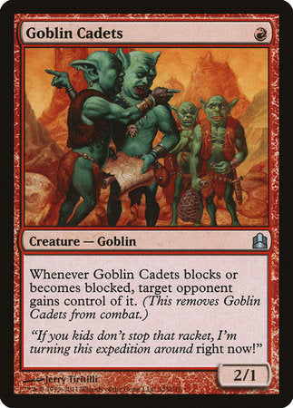 Goblin Cadets [Commander 2011] | Rook's Games and More
