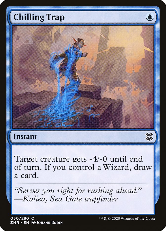 Chilling Trap [Zendikar Rising] | Rook's Games and More