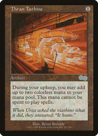 Thran Turbine [Urza's Saga] | Rook's Games and More