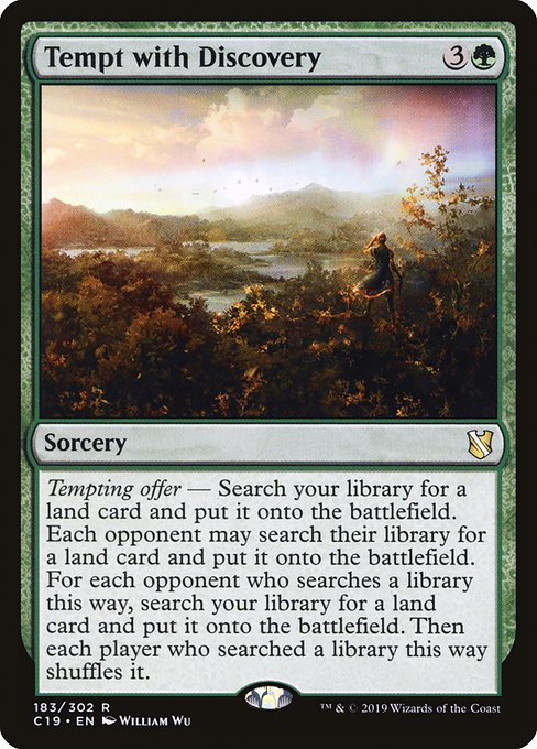 Tempt with Discovery [Commander 2019] | Rook's Games and More