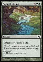 Natural Spring [Duels of the Planeswalkers]