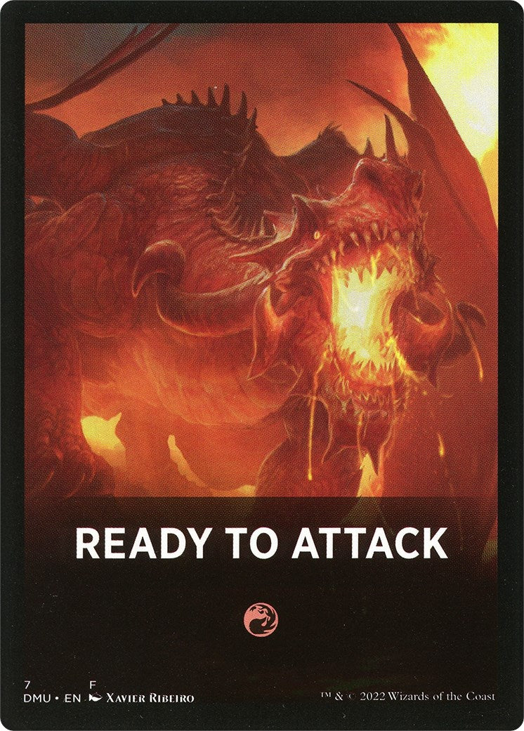 Ready to Attack Theme Card [Dominaria United Tokens] | Rook's Games and More