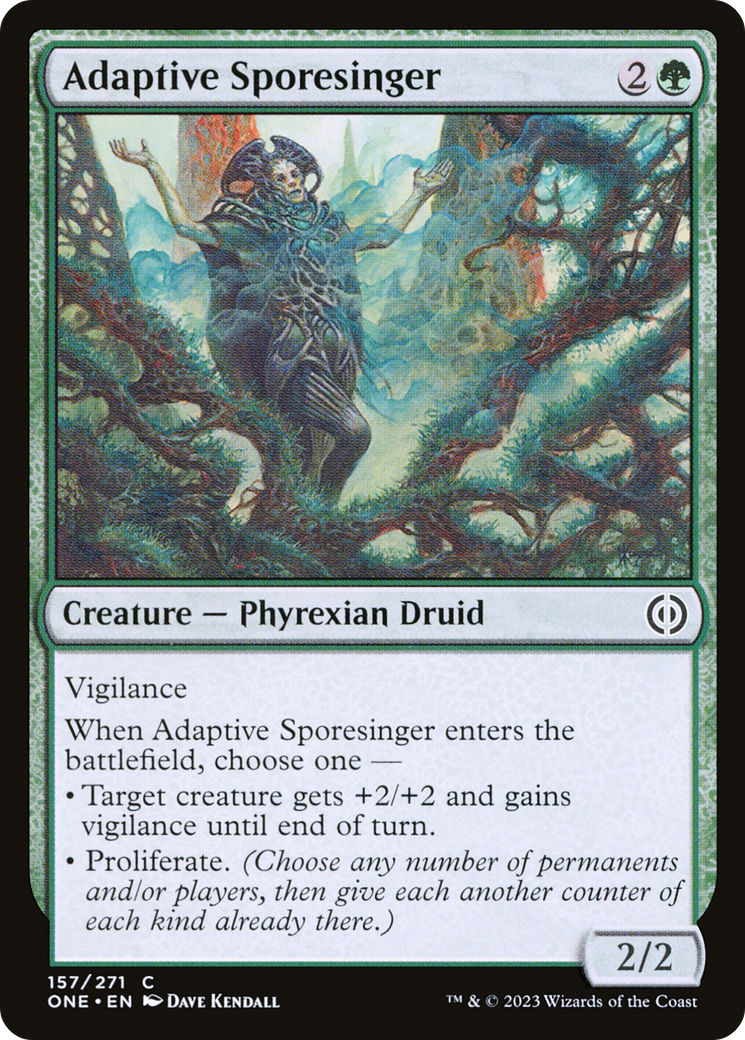 Adaptive Sporesinger [Phyrexia: All Will Be One] | Rook's Games and More