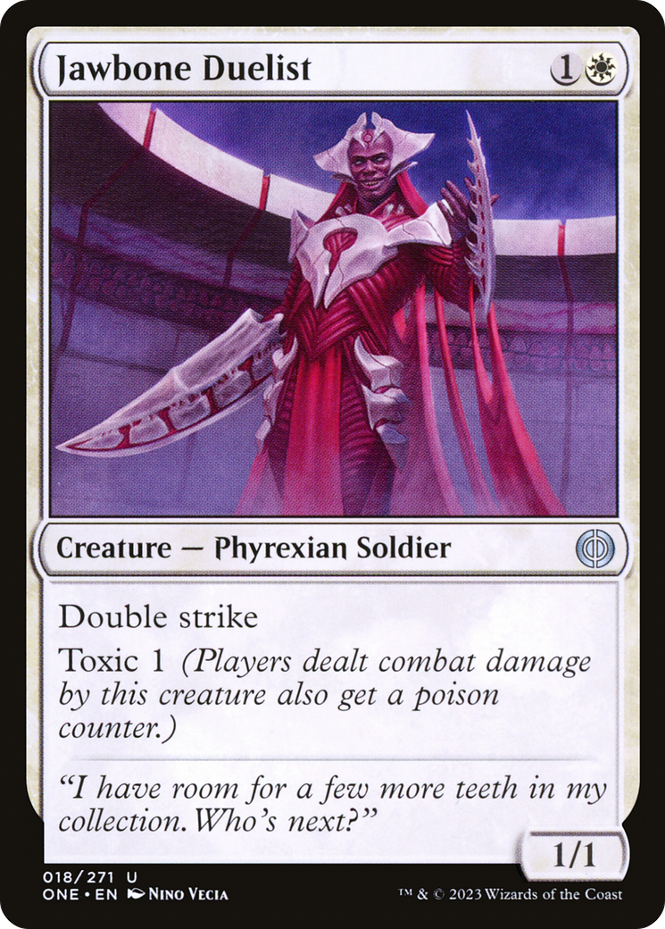 Jawbone Duelist [Phyrexia: All Will Be One] | Rook's Games and More