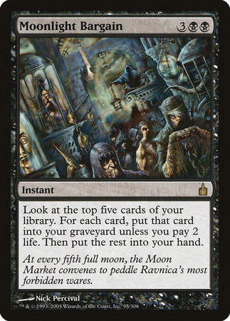 Moonlight Bargain [Ravnica: City of Guilds] | Rook's Games and More